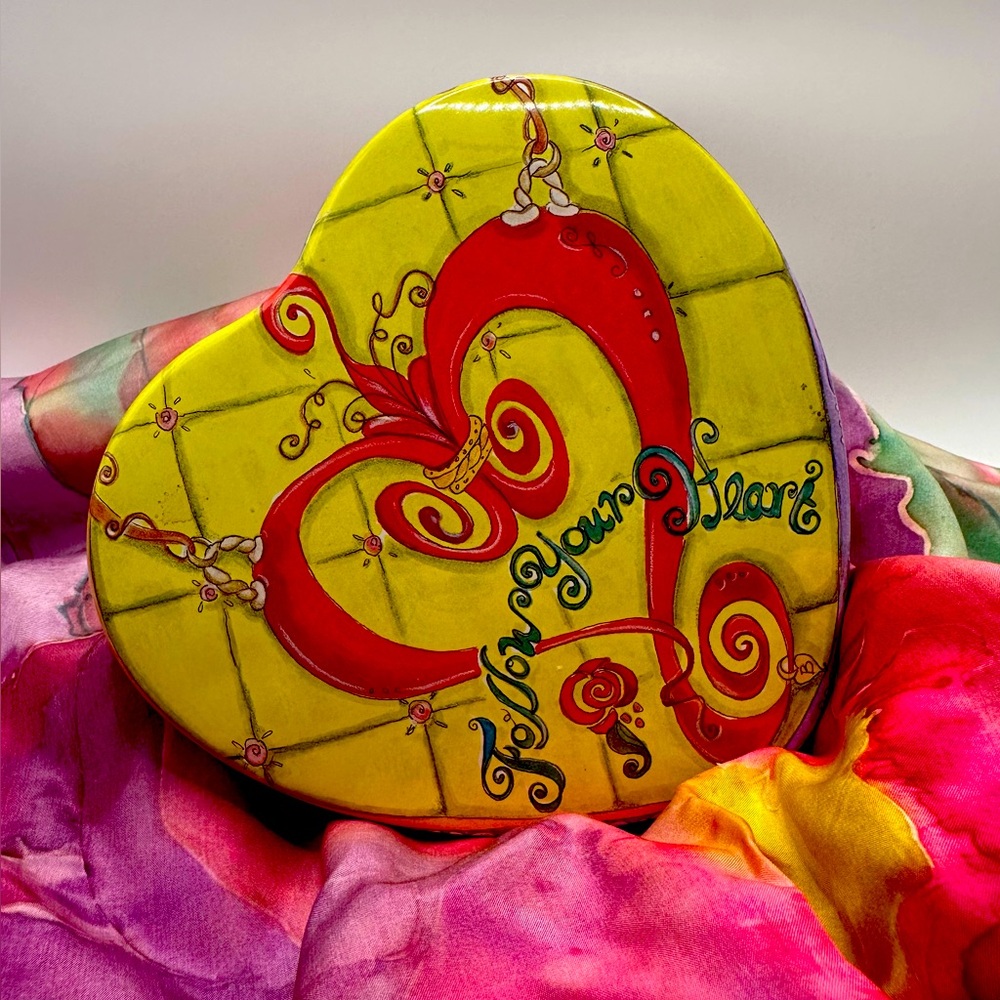 Colorful Heart Art Piece